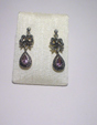 boucles d'oreilles marcassite